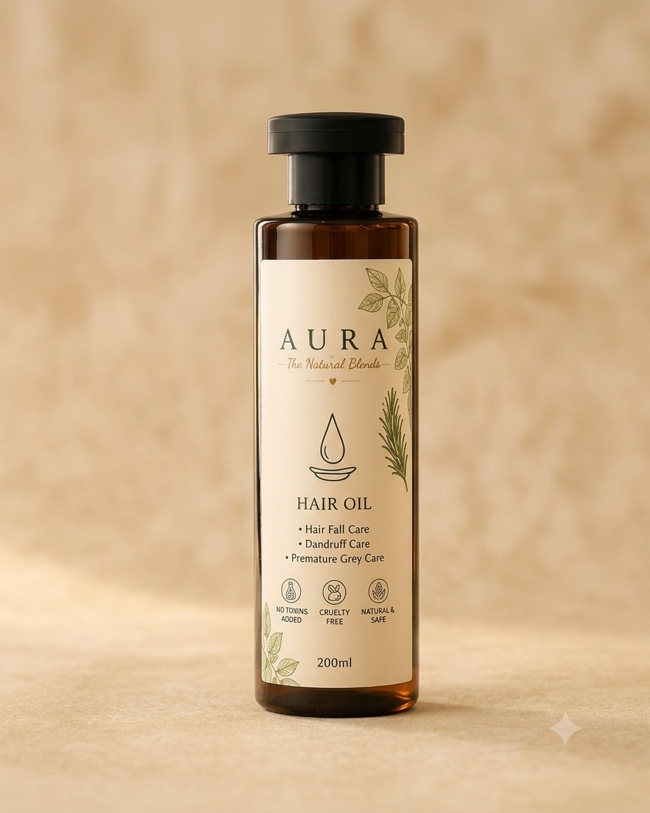 Aura Hair Oil 200ml bottle