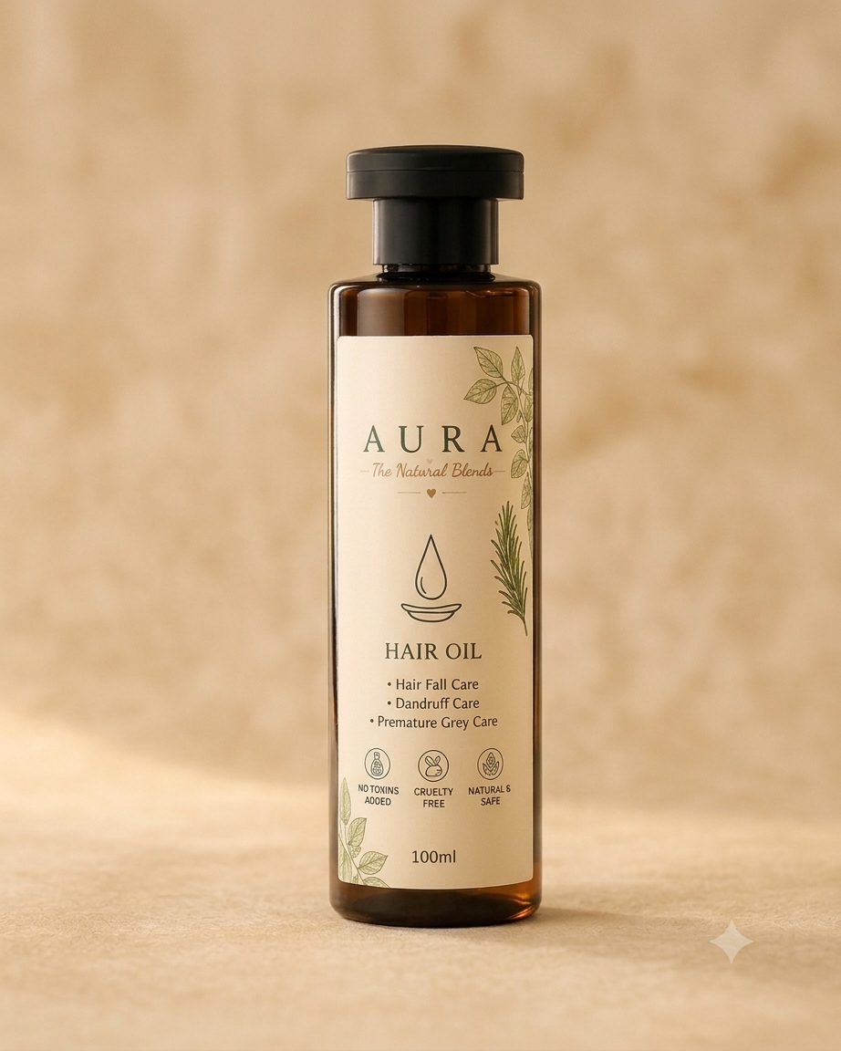 Aura Hair Oil 100ml bottle